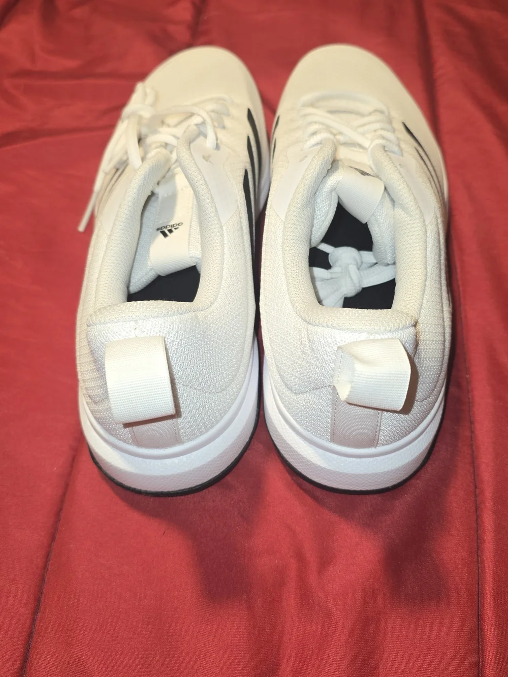 adidas White and Black Men's Athletic Sneakers